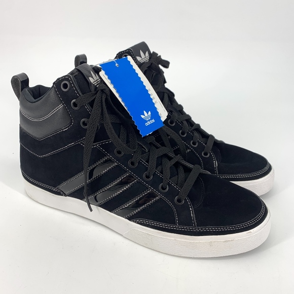adidas Shoes - Adidas Top Court Black High Top Sneakers